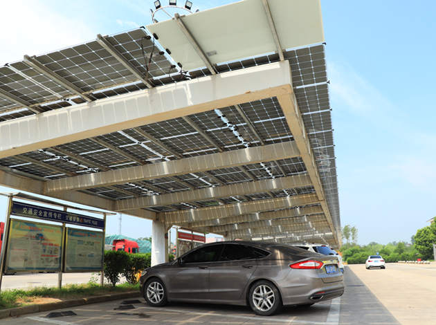 Projeto de Design de Estacionamento Solar de 210KW