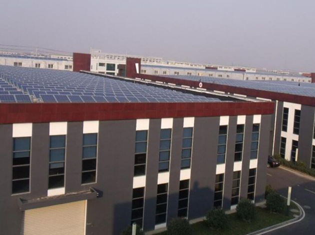 Sistema solar na cobertura de Changzhou-3.1 MW para a fábrica