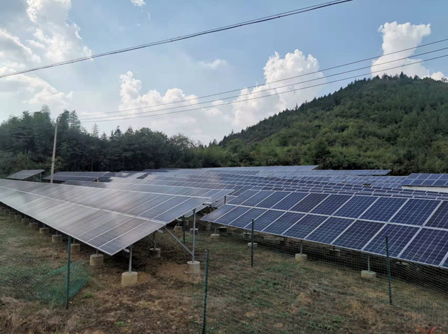 1.Usina de energia solar de 06 MW no condado de Shitai, Chizhou